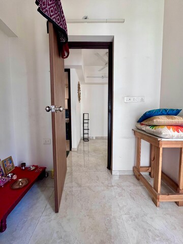 Building Lobby in 1.5 BHK Apartment at Lodha Amara, Kolshet Road – for Rent