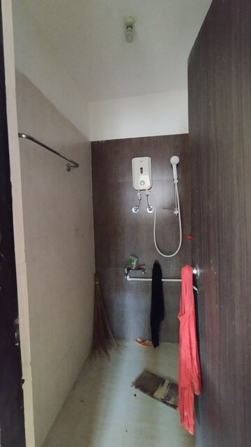 Bathroom in 1 BHK Apartment at Raunak City, Kalyan West – for Rent