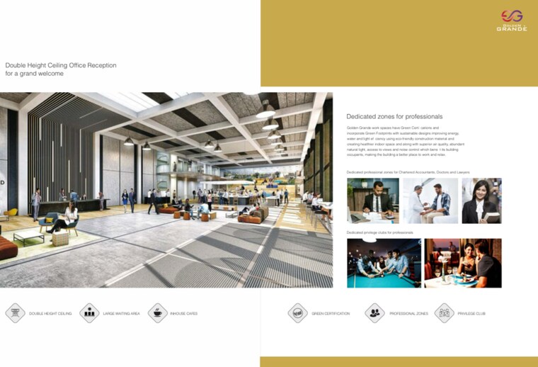 Exterior View, ashrai-golden-grande Commercial Shop 750 Sq.Ft. In Tech Zone 4 Greater Noida Greater Noida 8907580