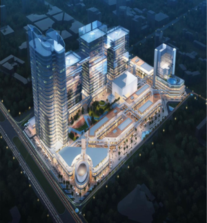  Shop – Exterior View View at Ashrai Golden Grande, Tech Zone 4 Greater Noida - for Sale