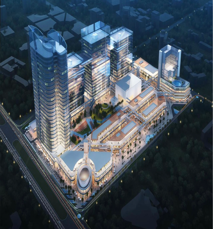 Exterior View, ashrai-golden-grande Commercial Shop 750 Sq.Ft. In Tech Zone 4 Greater Noida Greater Noida 8907580