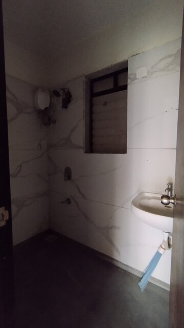 Bathroom in 1 BHK Apartment at Raunak City Sector 4 D4, Kalyan West – for Rent