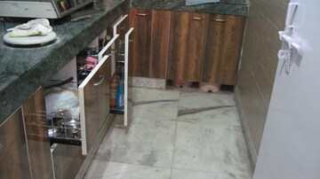 Kitchen in 2 BHK Apartment at Alaknanda Apartment Block F, Surya Nagar – for Sale