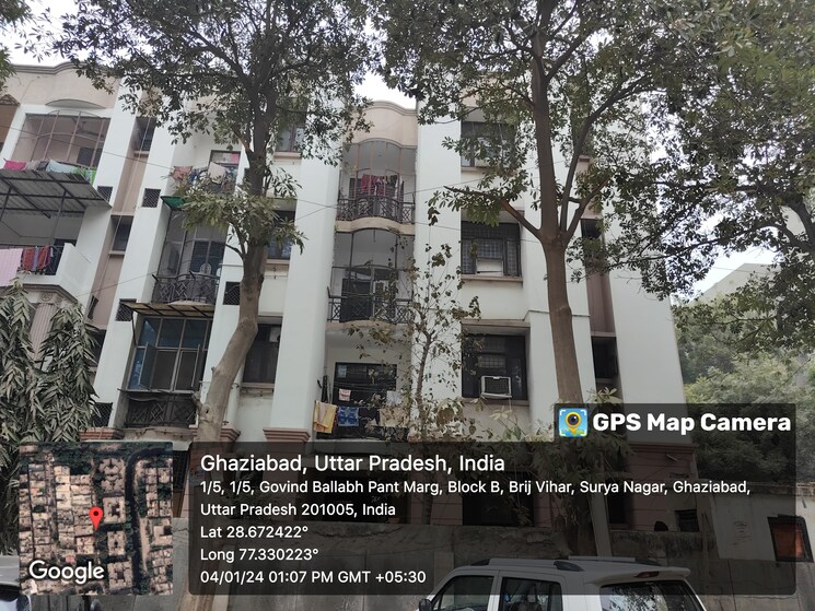 Exterior View, alaknanda-apartment-block-f 2 Bedroom 890 Sq.Ft. Apartment In Surya Nagar Ghaziabad 8907477