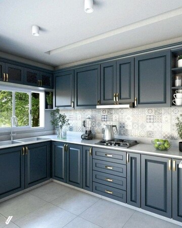 Kitchen in 2 BHK Builder Floor at Sambhavparshva Tsaaya, Kandivali East – for Sale