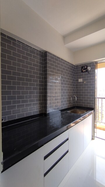Kitchen in 1 BHK Apartment at Raunak City Sector 4 D4, Kalyan West – for Rent