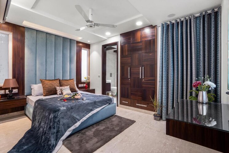 Bedroom, saket 4 Bedroom 300 Sq.Yd. Builder Floor In Saket Delhi 8907531