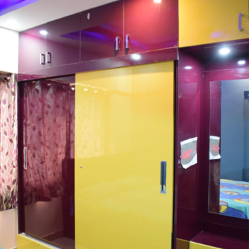 Bedroom in 3 BHK Apartment at Vajram Elina, Thanisandra Main Road – for Rent