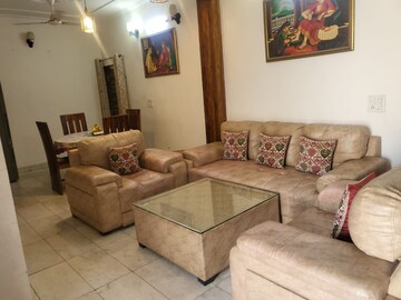 Living Room in 2 BHK Builder Floor at Malviya Nagar – for Rent