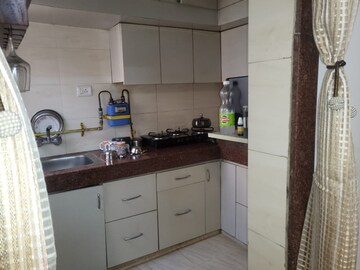 Kitchen in 2 BHK Builder Floor at Malviya Nagar – for Rent