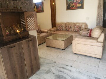 Living Room in 2 BHK Builder Floor at Malviya Nagar – for Rent