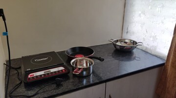 Kitchen in 1 RK Independent House at Senapati Bapat Road – for Rent