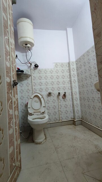 Bathroom in 3 BHK Builder Floor at Khirki Extension – for Rent