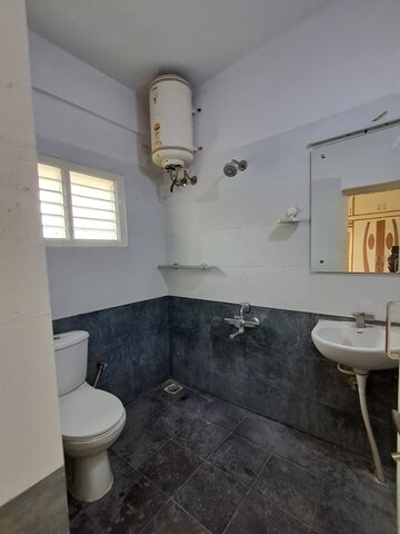 Bathroom in 2 BHK Builder Floor at Btm Layout 1 – for Rent
