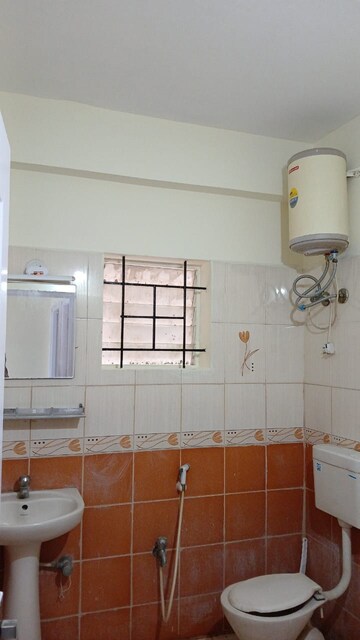 Bathroom in 2 BHK Apartment at Mahaveer Glacier, Arekere – for Sale