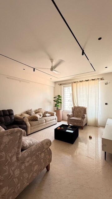 Living Room in 3 BHK Apartment at Soni Novel, Richmond Town – for Rent