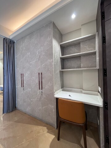 Bathroom in 1.5 BHK Builder Floor at Ansal Sushant Apartments, Sushant Lok I – for Rent