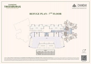 3 BHK Apartment – Map Location View at Chandak Treesourus, Malad West - for Sale