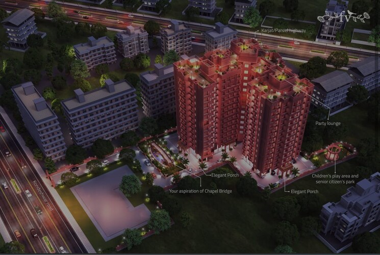 Exterior View, audumber-flower-valley 2 Bedroom 900 Sq.Ft. Builder Floor In Joveli Thane 8907821