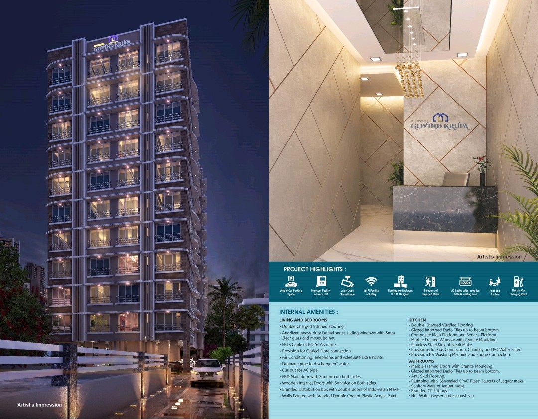 2 BHK Apartment For Sale in Mamtora Shree Govind Krupa