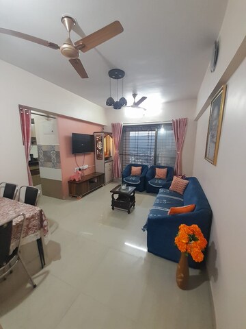 Living Room in 2 BHK Apartment at Courtyard by Narang Realty and The Wadhwa Group, Pokhran Road No Two – for Rent