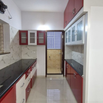 Kitchen in 3 BHK Builder Floor at Kondapur – for Rent
