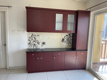 Kitchen in 3 BHK Apartment at Aparna HillPark Lake Breeze, Chanda Nagar – for Rent