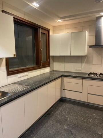 Kitchen in 3 BHK Builder Floor at Greater Kailash I – for Sale