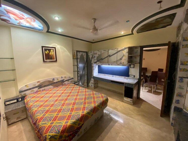 Bedroom, brindavan-chs 3 Bedroom 1000 Sq.Ft. Apartment In Andheri East Mumbai 8907948
