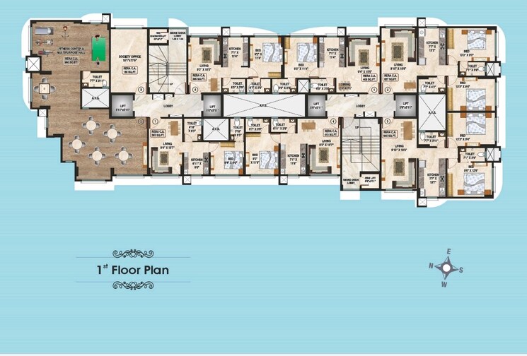 Master Plan, mamtora-shree-govind-krupa 2 Bedroom 640 Sq.Ft. Apartment In Malad West Mumbai 8907958