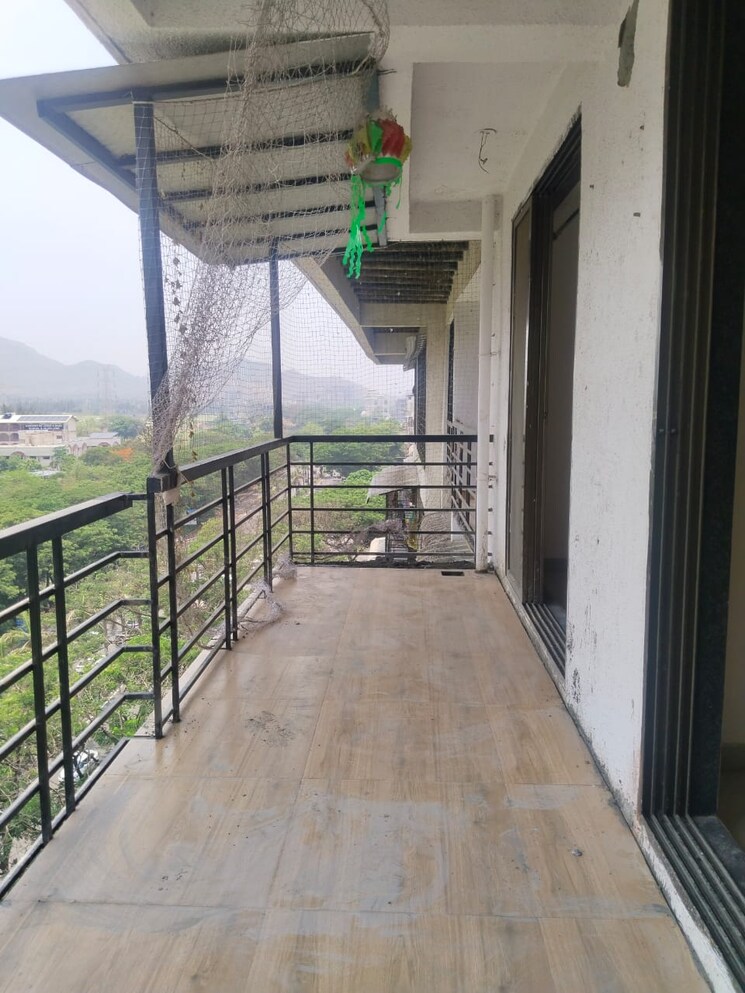Balcony, new-satara-chs-kharghar 2 Bedroom 1200 Sq.Ft. Apartment In Kharghar Navi Mumbai 8907962