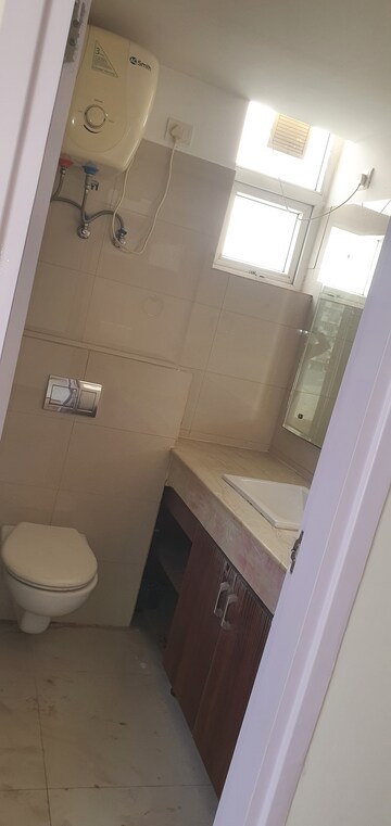 Bathroom in 2.5 BHK Builder Floor at Emaar The Palm Drive-Palm Studios, Sector 66 – for Rent