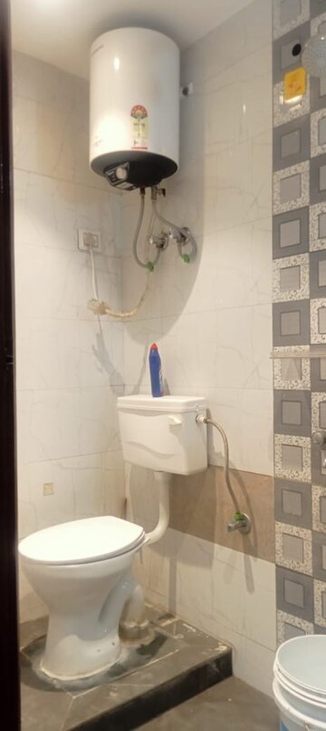 Bathroom in 1 BHK Builder Floor at Panchsheel Vihar – for Rent