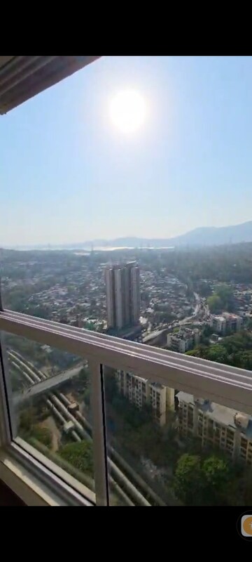 Balcony in 2 BHK Apartment at Piramal Revanta, Mulund West – for Rent