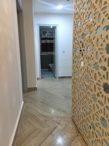 Bathroom in 3 BHK Builder Floor at Chattarpur – for Rent