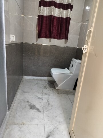 Bathroom in 3 BHK Builder Floor at Chattarpur – for Rent