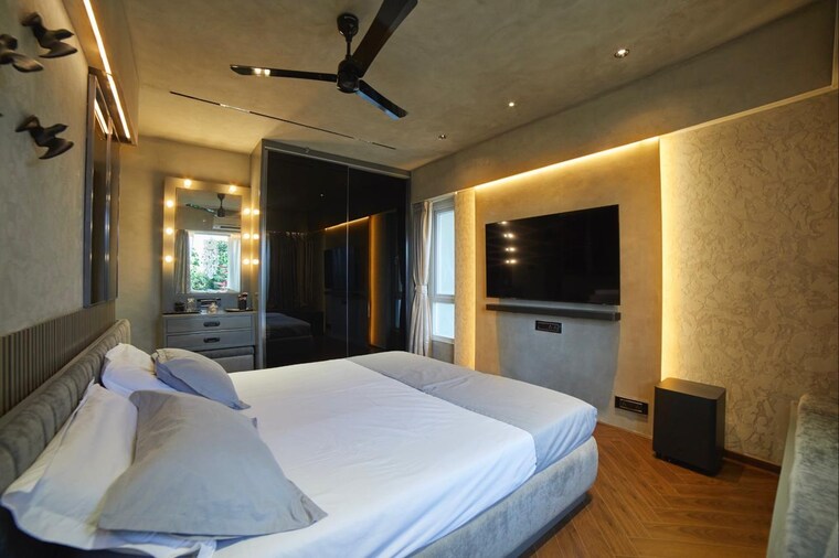 Bedroom, kanakia-paris 2.5 Bedroom 1050 Sq.Ft. Apartment In Bandra East Mumbai 8908077