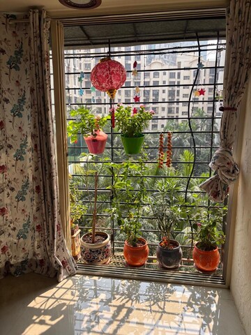 Balcony in 2 BHK Apartment at Bhoomi Park, Malad West – for Sale