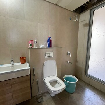 Bathroom in 2 BHK Apartment at Gundecha Trillium, Devala Pada – for Rent