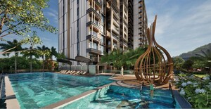 Swimming Pool in 3 BHK Apartment at Chandivali – for Sale