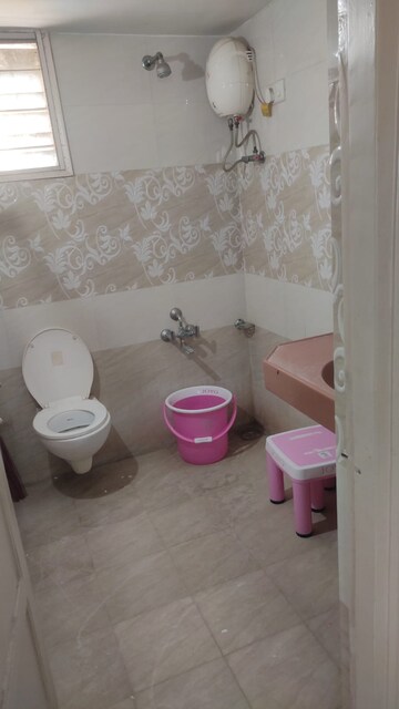 Attached Bathroom in 4 BHK Apartment at Thaltej – for Rent