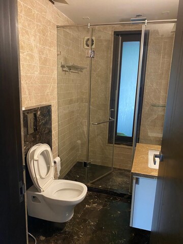 Bathroom in 4 BHK Builder Floor at Hauz Khas – for Rent