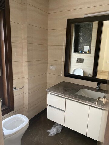 Bathroom in 4 BHK Builder Floor at Hauz Khas – for Rent