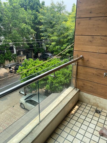 Balcony in 4 BHK Builder Floor at Hauz Khas – for Rent
