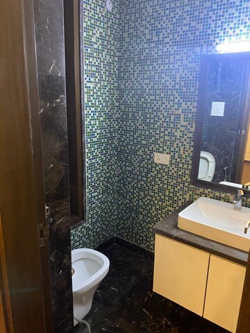Bathroom in 4 BHK Builder Floor at Hauz Khas – for Rent