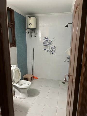 Bathroom in 3 BHK Apartment at Chandigarh Citi Center, Vip Road – for Rent