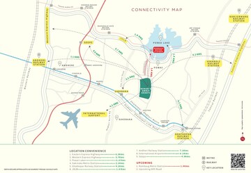 3 BHK Apartment – Map Location View at Chandivali - for Sale