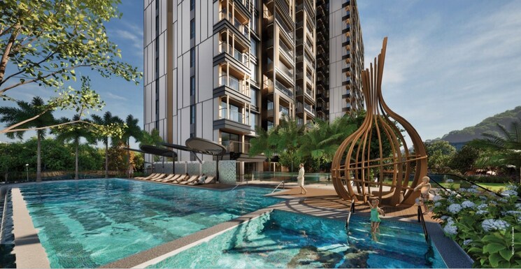 Swimming Pool, chandivali 3 Bedroom 1537 Sq.Ft. Apartment In Chandivali Mumbai 8908312