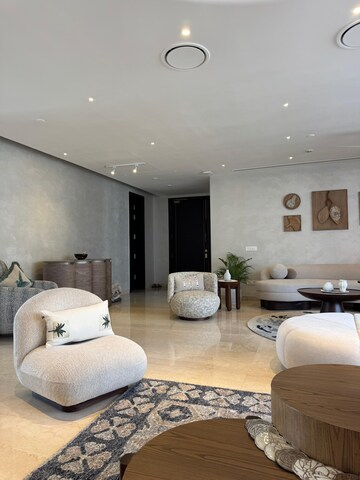 Living Room in 4 BHK Apartment at DLF Privana West, Sector 76 – for Sale