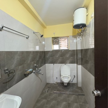 Bathroom in 3 BHK Builder Floor at Nallagandla – for Rent